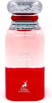 A studio shot of a perfume bottle.