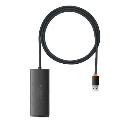 Image de Hub 4W1 Baseus Lite Series Usb Do 4X Usb 3.0 1M (Czarny)