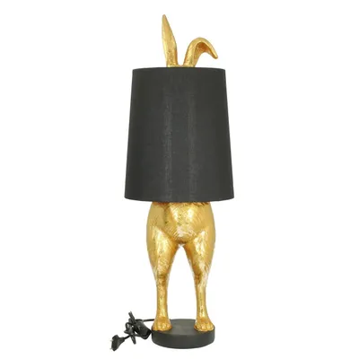 Image de Lampe de table Gold Rabbit 74cm
