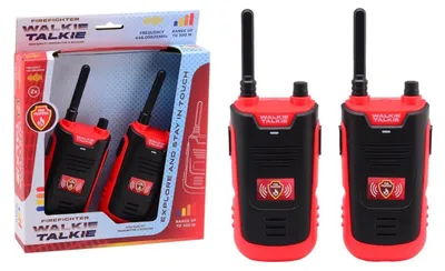 Produktbild von Johntoy walkie talkie feuerwehr - spielzeug kommunikation 300 meter reichweite
