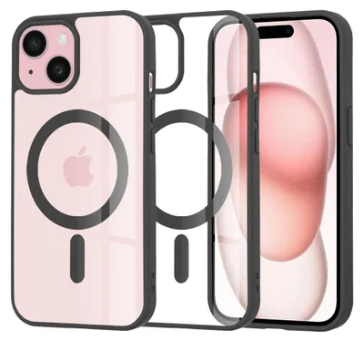 Obrázok produktu pre Techsuit MagSafe PRO obal na - iPhone 15 - čierna