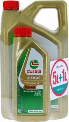 Produktbild von Auto-Motoröl Castrol Edge 5W 40 6 L