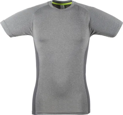 Obrázek produktu pro Tombo Teamsport pánské tričko slim fit střihu s krátkým rukávem RW4788 (L) (Mottled grey/grey)