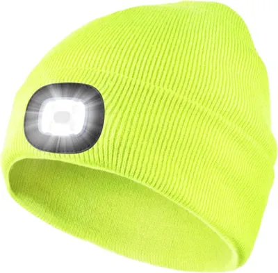 Produktbild von ANTCOOL LED-Mütze mit Licht, LED-Mütze, leuchtende Mütze, Uni-Winter-Warm-Scheinwerfer-Mütze