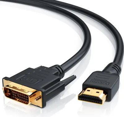 Immagine prodotto di Cavo video CSL da DVI-D (DL) a HDMI tipo A, adattatore/convertitore HDTV Dual Link Full HD - 3 m