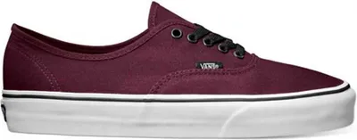Zdjęcie produktu dla VANS Authentic Classic Sneaker Skate Shoes Classic Skate Shoes , Rozmiar buta:46 EU, Kolor:bordowy