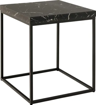Produktbild von Barossa Couchtisch - 40x40x45cm - schwarzer Marmor