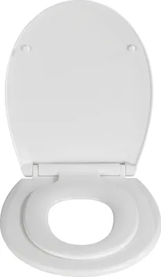 Produktbild von Wenko WC-Sitz Syros Easy Close, Thermoplast, Farbe Weiß
