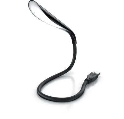 Produktbild von CSL LED Lampe flexibel mit Schwanenhals Leselampe mit USB Anschluss
