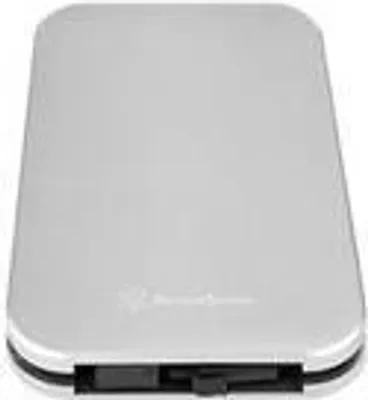 Produktbild von Silverstone MMS02C, HDD / SSD-Gehäuse, 2.5", SATA, Serial ATA II, Serial ATA III, 10 Gbit/s, USB Anschluss, Aluminium, Schwarz
