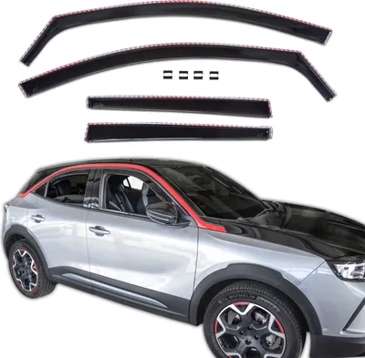 Obrázok produktu pre SCOUTT | GP Okenné deflektory pre Opel Mokka B Od 2020 5 Dvier, 4ks Predné a Zadné