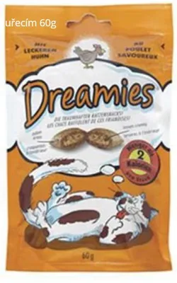 Obrázok produktu pre Dreamies pochúťka s kuracím mäsom 60 g