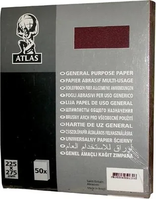 Obrázek produktu pro Brusný papír Den Braven 225 x 275 mm, P80