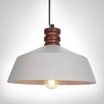 Produktbild von Pendelleuchte, E27, Lampe Für Wohnzimmer Esszimmer Küche, Höhenverstellbar Farbe  Beton-Grau