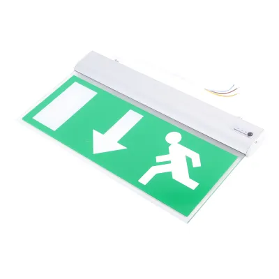 Produktbild von Acryl LED Notausgangsbeleuchtung Zeichen Sicherheit Evakuierung Indikator Licht 110-220V