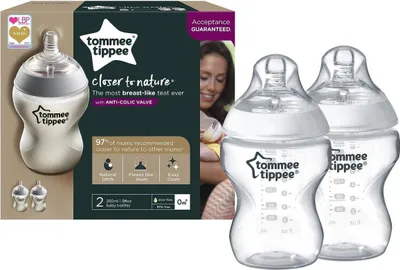 Image de Biberon ANTI-COLIC, 0+, 260 ml, 2pcs