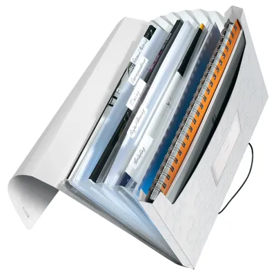 Produktbild von Leitz 45890001 Sammelmappe Polypropylen (PP) Weiß A4