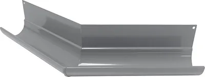 Obrázek produktu pro Hliníkový okapový systém Renoplast R50, okapový úhelník, vnější úhel 135°, šedý