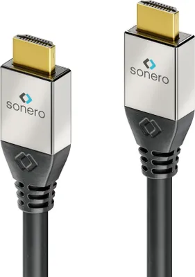 Produktbild von Sonero Premium HDMI-Kabel S-HC100-200 aktiv 2.0b/18Gbps 4K60Hz Alustecker 20m
