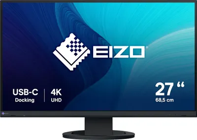 Immagine prodotto di EIZO 68.5cm (27")  EV2740S-BK  16:9 HDMI+DP+USB-C IPS black