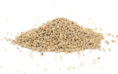 Produktbild von Pfeffer weiß (ganz) - weiße Pfefferkörner für die Mühle - 70g