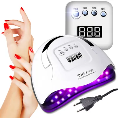Produktbild von Extralink Nageltrockner UV LED Lampe für Nägel Professionelle Nagellampe mit 4 Timer