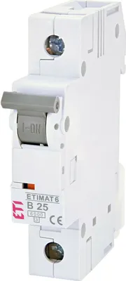 Produktbild von ETI Polam | Sicherungsautomat Etimat B20 - 1-polig - 20A - Überstromschutz - 230V/400V AC