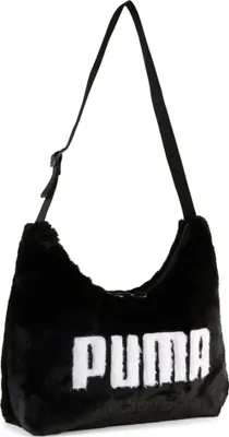 Produktbild von Puma UP FAUX FUR Slouchy Hobo Bag - schwarz, Größe:-