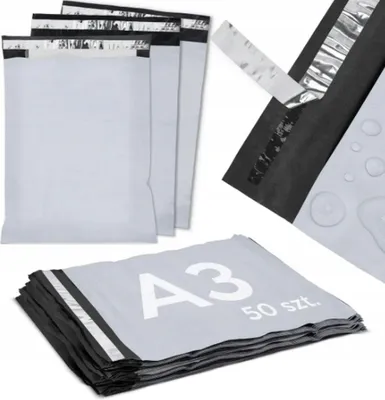 Immagine prodotto di Buste per corriere - 310x420 mm - 50 pezzi - Buste in foil - Buste in foil grandi