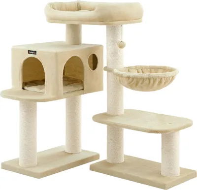 Produktbild von Kratzbaum mit dickem Stamm, 107 cm, beige