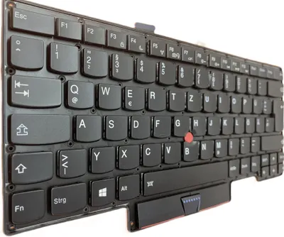 Produktbild von DE - Tastatur mit Beleuchtung kompatibel für IBM Lenovo Thinkpad X1 Carbon 04Y0798