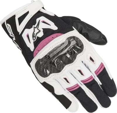 Obrázok produktu pre Dámske rukavice Alpinestars Stella SMX-2 Air Carbon V2, čierna/biela/fialová, M