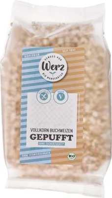 Obrázok produktu pre Celozrnná pufovaná pohánka - bezlepková 80g