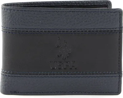 Immagine prodotto di U.S. POLO ASSN. Pelle portafoglio Horizontal Wallet with Coin and Flap Blue