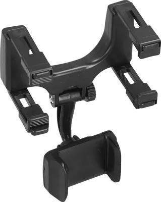 Obrázek produktu pro Držák telefonu na zpětné zrcátko, otočný o 360 stupňů, držák pro mobilní telefon 7,6-16,5 cm (7,6-16,5 cm), příslušenství do auta
