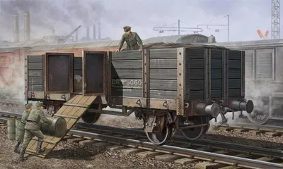 Produktbild von Trumpeter German Railway Gondola 1:35, 01517