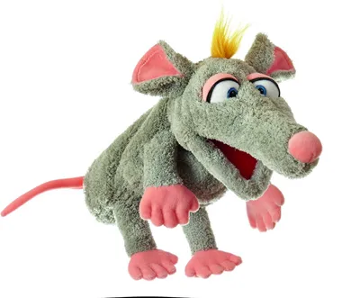Produktbild von Living Puppets Handpuppe Schnurzpiepe die Ratte