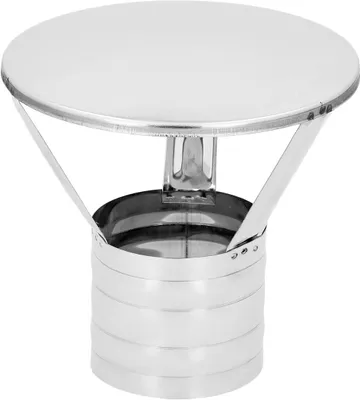 Produktbild von LAS Regenhaube Ø 60/100 mm Edelstahl Schornstein