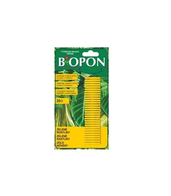 Zdjęcie produktu dla Pałeczki nawozowe BIOPON na liść 30szt