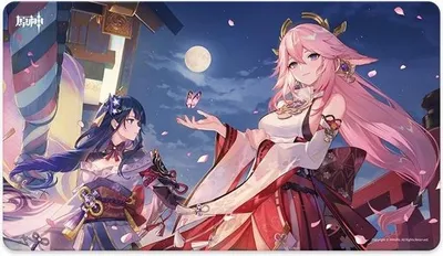 Obrázek produktu pro Podložka pod myš Genshin Impact -When the Sakura Bloom