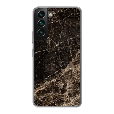 Produktbild von MuchoWow® Handyhülle Schutzhülle Hülle für Samsung Galaxy S22 Marmor - Luxus - Schwarz Silikon Softcase Handy Hülle - Mobiltelefonhülle