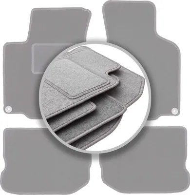 Image de Tapis de sol gris pour : Volkswagen New Beetle Coupé, Cabriolet (1997-2020)