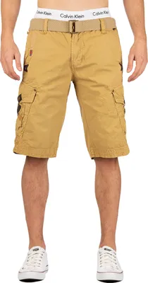 Produktbild von Geographical Norway Herren Sommer Shorts bapeanut Beige M