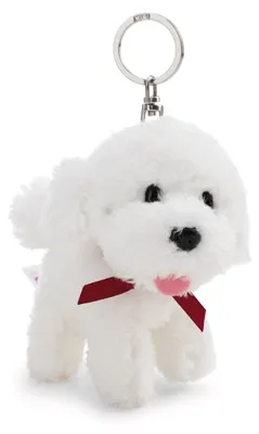 Obrázok produktu pre NICI prívesok na kľúče Bichon Frisé hnedý 10 cm hlavička karty