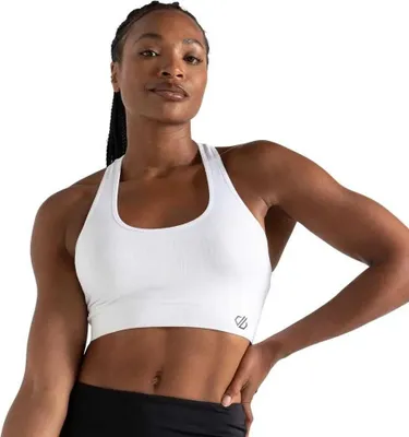 Produktbild von Dare2b Dont Sweat It Ii Sport-bh Mit Geringer Unterstützung Weiß M Frau Weiß M