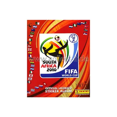 Obrázek produktu pro Panini, Mistrovství světa ve fotbale 2010 – Samolepky – 1 album