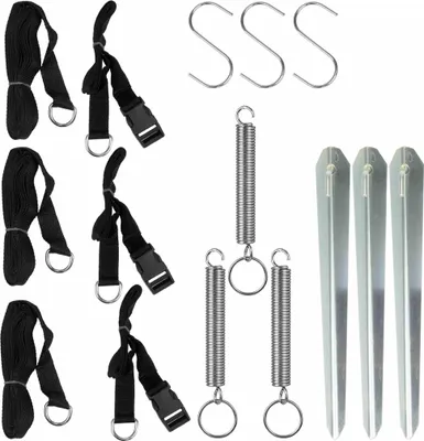 Productafbeelding van Moritz stormband voor voortenten, luifels, campers en caravans. Stormbeveiliging, stormlijn, spanlijn, spanband, spanset, cassette luifels, luifelrail