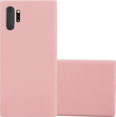 Obrázek produktu pro Cadorabo Case for Samsung Galaxy NOTE 10 PLUS Protective Case in Pink Kryt mobilního telefonu TPU Silicone Case Cover