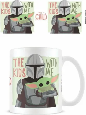 Produktbild von Pyramid International Star Wars The Mandalorian Tasse The Kids With Me