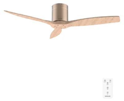 Produktbild von Cecotec Energysilence Aero 5400 Deckenventilator Golden One Size / EU Plug 220V Golden One Size